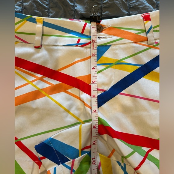 Loudmouth Stix White StretchTech Women’s Golf Shorts - Picture 6 of 7